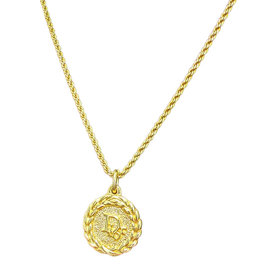 #1101-17  CHRISTIAN DIOR Pendant Necklace