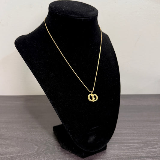 #1051 CHRISTIAN DIOR Pendant Necklace