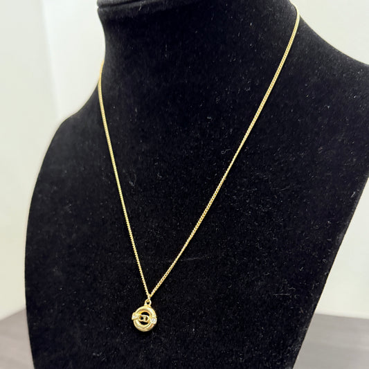 #1052 CHRISTIAN DIOR Pendant Necklace (TOP PICK!)