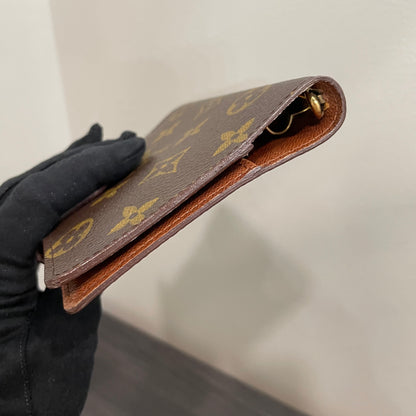 #123 LOUIS VUITTON Monogram Agenda PM & Box