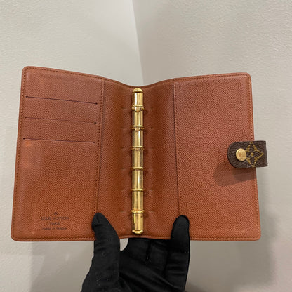 #125 LOUIS VUITTON Monogram Agenda PM & Box