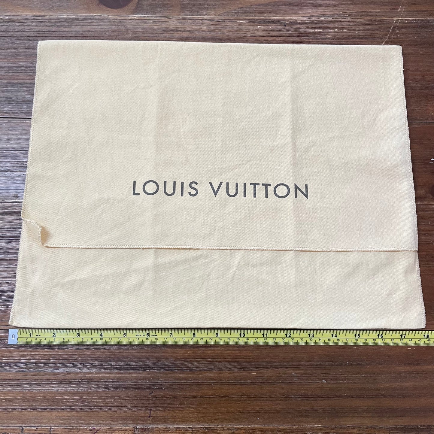 SOLD! Louis Vuitton Envelope Style Dust Bag 13.75"x 18"