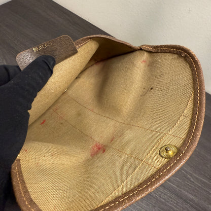 #1059 GUCCI GG Coated Canvas Pouch