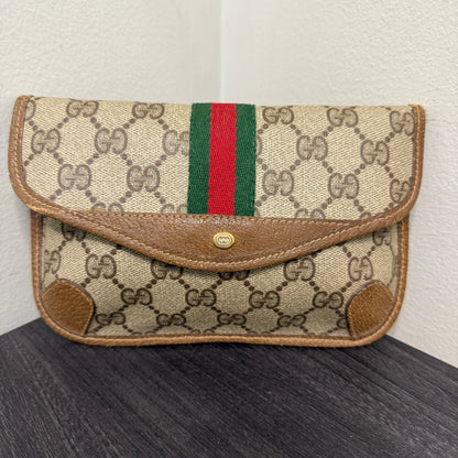#1060 GUCCI GG Coated Canvas Pouch (TOP PICK!)