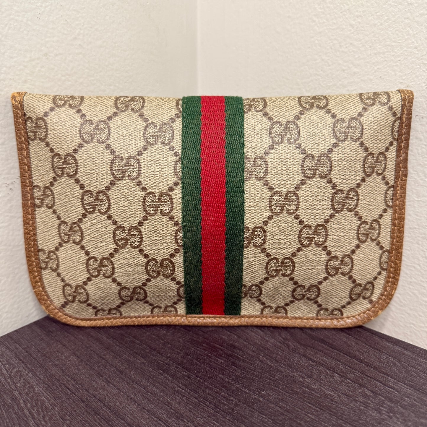 #1060 GUCCI GG Coated Canvas Pouch (TOP PICK!)