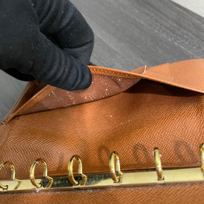 #126 LOUIS VUITTON Monogram Agenda PM & Box