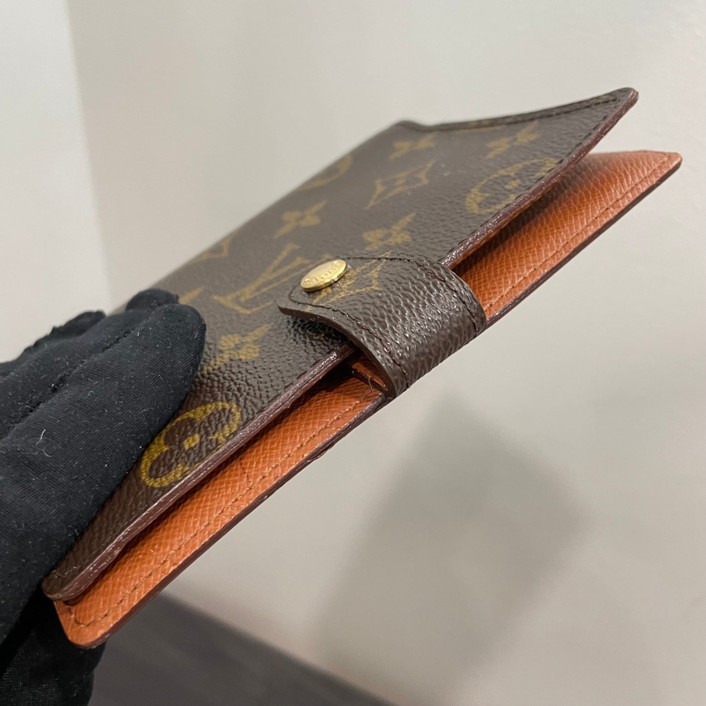 #128 LOUIS VUITTON Monogram Agenda PM & Box