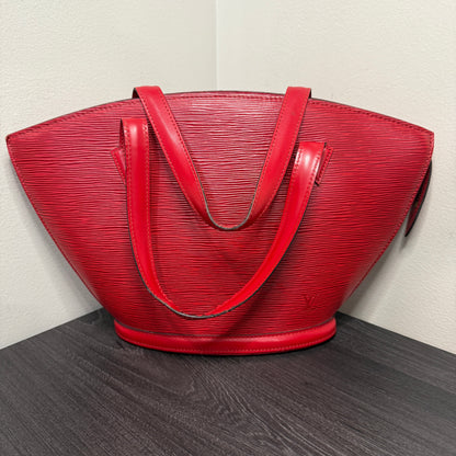 CLEARANCE #1065 LOUIS VUITTON Epi Saint Jacques PM Castillan Red