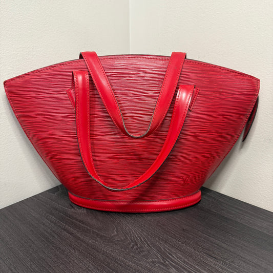 CLEARANCE #1065 LOUIS VUITTON Epi Saint Jacques PM Castillan Red