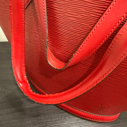 CLEARANCE #1065 LOUIS VUITTON Epi Saint Jacques PM Castillan Red