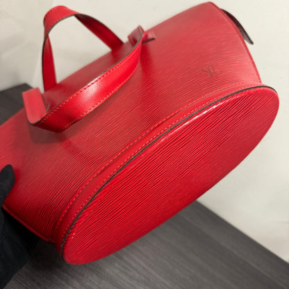 CLEARANCE #1065 LOUIS VUITTON Epi Saint Jacques PM Castillan Red