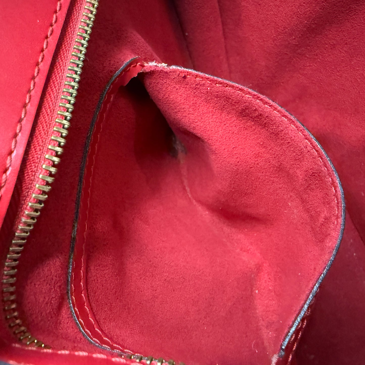CLEARANCE #1065 LOUIS VUITTON Epi Saint Jacques PM Castillan Red
