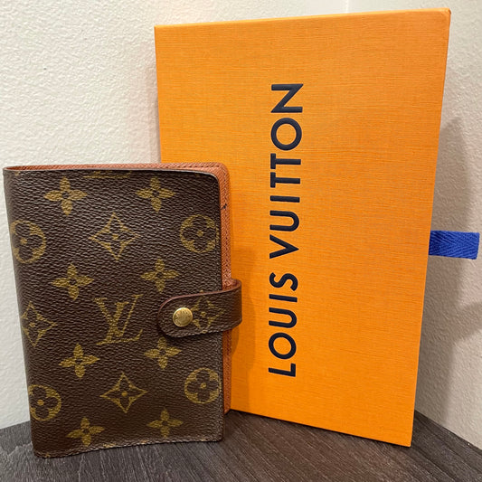 CLEARANCE #132 LOUIS VUITTON Monogram Agenda PM & Box