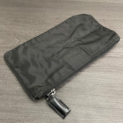 #138 PRADA Black Nylon Zipper Pouch