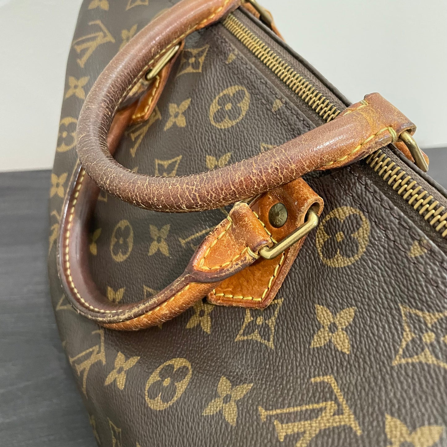 SOLD! Louis Vuitton Monogram Speedy 30