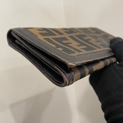 #145 FENDI Canvas Long Wallet