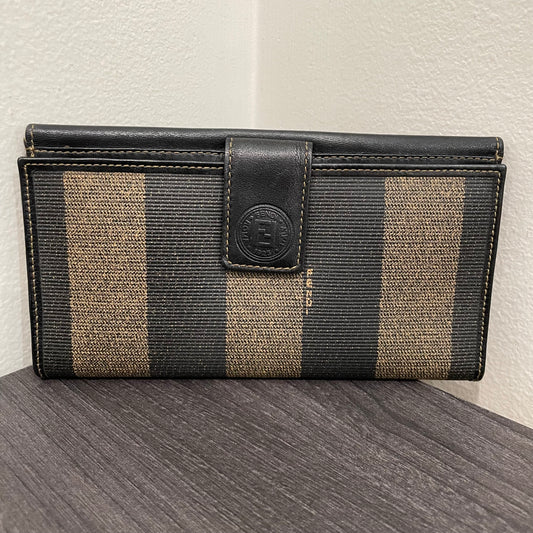 #146 FENDI Canvas Long Wallet