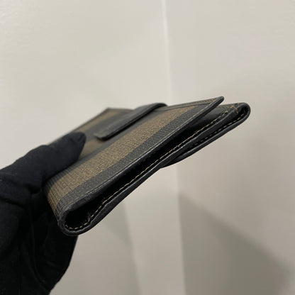 #146 FENDI Canvas Long Wallet