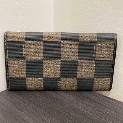 #147 FENDI Canvas Long Wallet