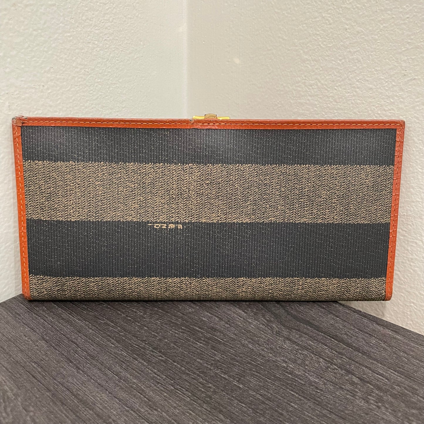 #148 FENDI Canvas Long Wallet