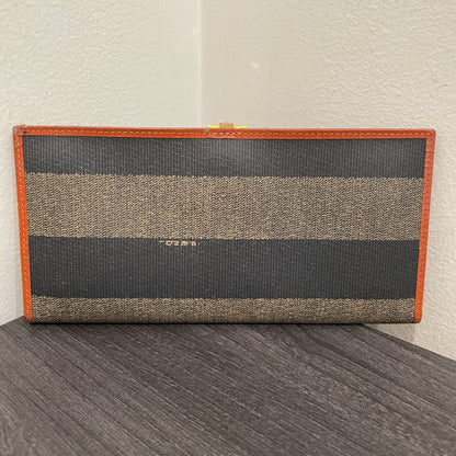 #148 FENDI Canvas Long Wallet