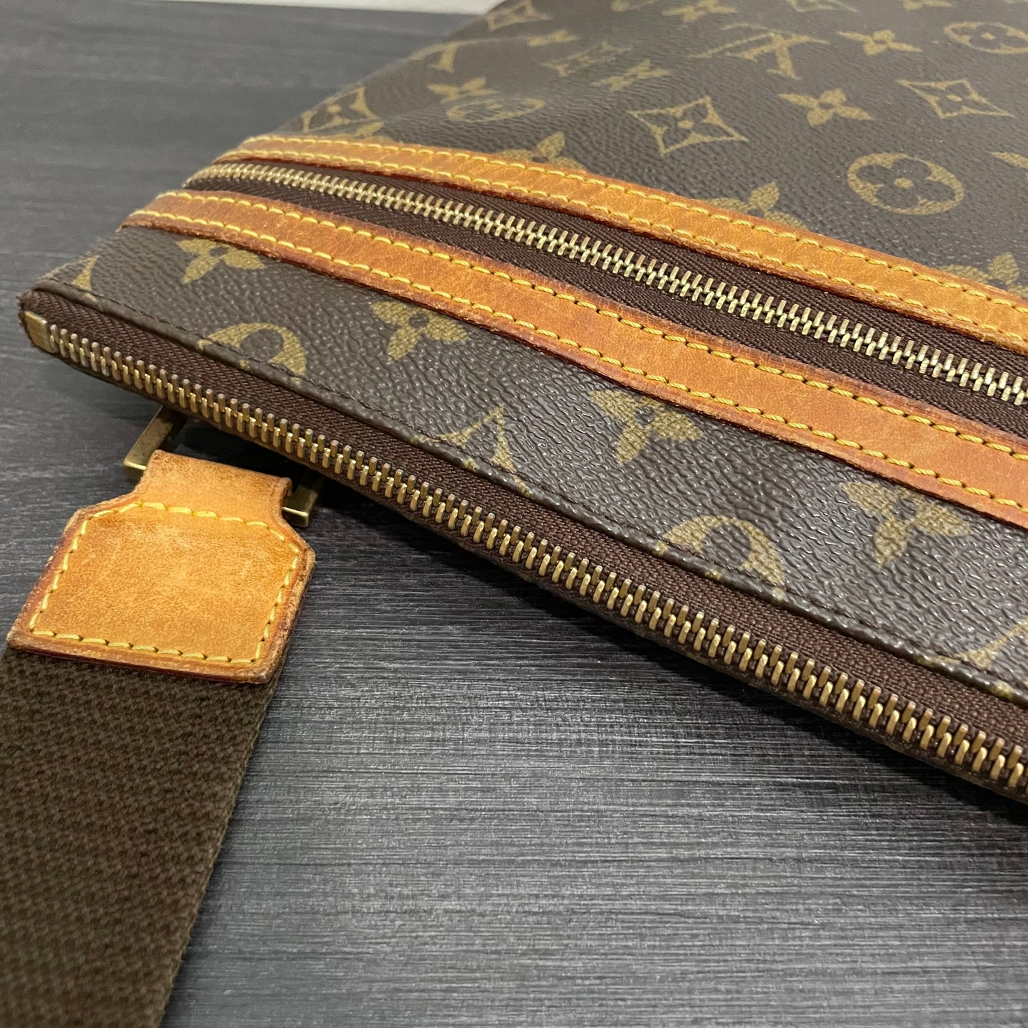 SOLD! Louis Vuitton Monogram Bosphore Crossbody