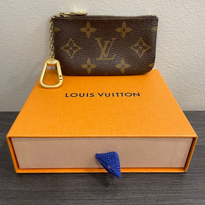 #159 LOUIS VUITTON Monogram Coin Purse & Box