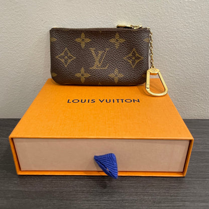 #159 LOUIS VUITTON Monogram Coin Purse & Box