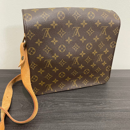 SOLD! Louis Vuitton Monogram Cartouchiere GM