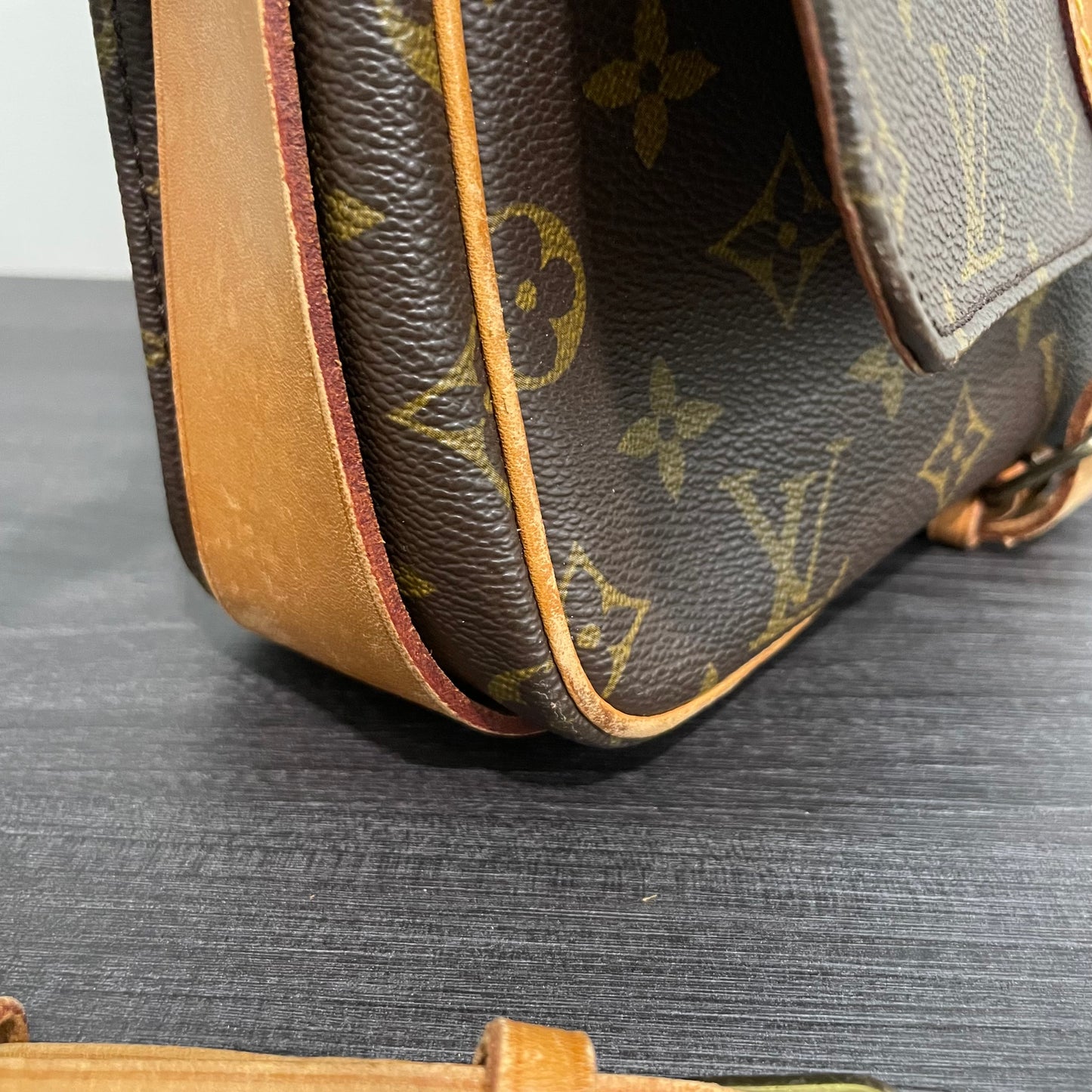 SOLD! Louis Vuitton Monogram Cartouchiere GM