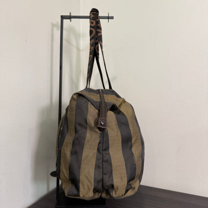 1015-03 FENDI Roma 1925 Pequin Weekender Bag