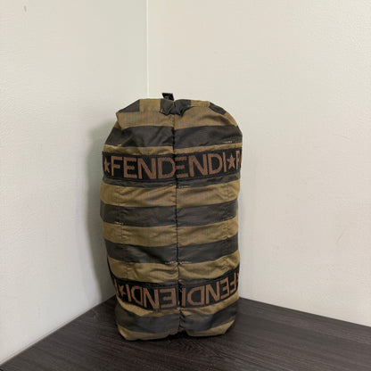 1015-03 FENDI Roma 1925 Pequin Weekender Bag