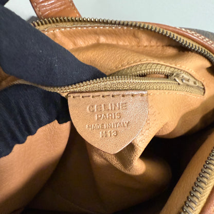 1015-11 CELINE Macadam Messenger Bag Vintage