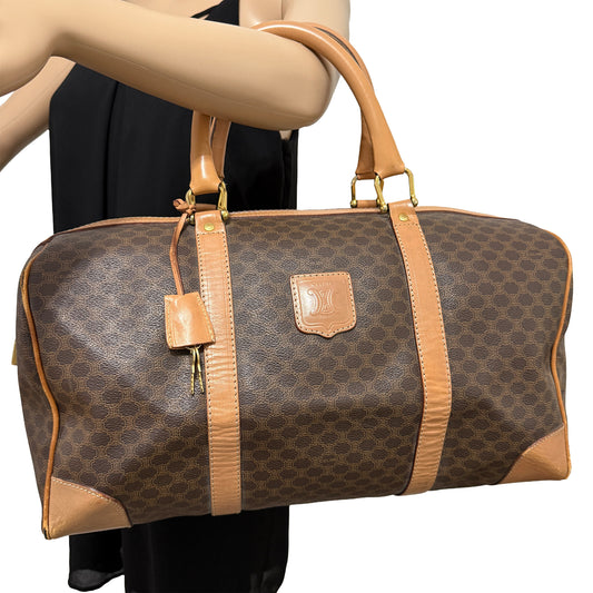 1015-14 CELINE Boston Bag Large with Original Lock & Keys