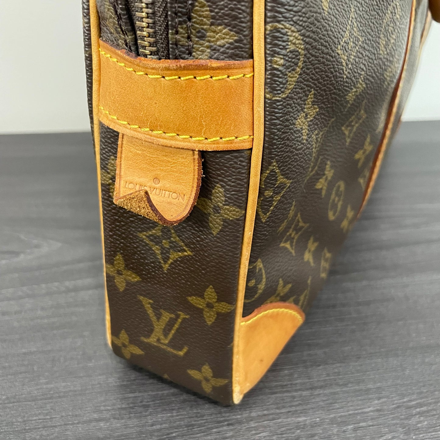 SOLD! Louis Vuitton Monogram Porte Documents Voyage Bag