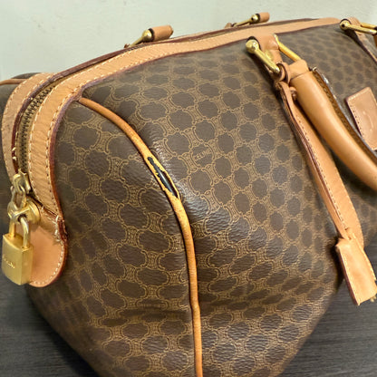 1015-14 CELINE Boston Bag Large with Original Lock & Keys