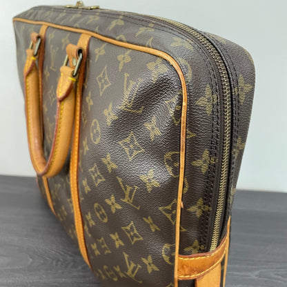 SOLD! Louis Vuitton Monogram Porte Documents Voyage Bag