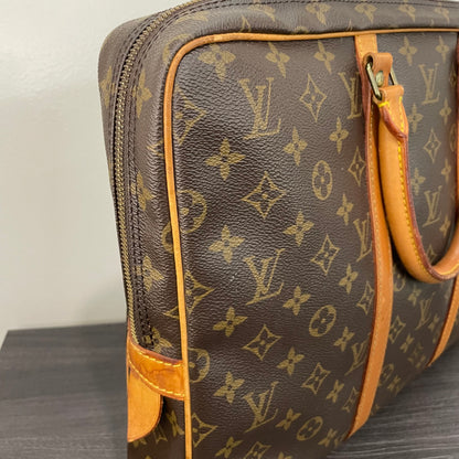 SOLD! Louis Vuitton Monogram Porte Documents Voyage Bag