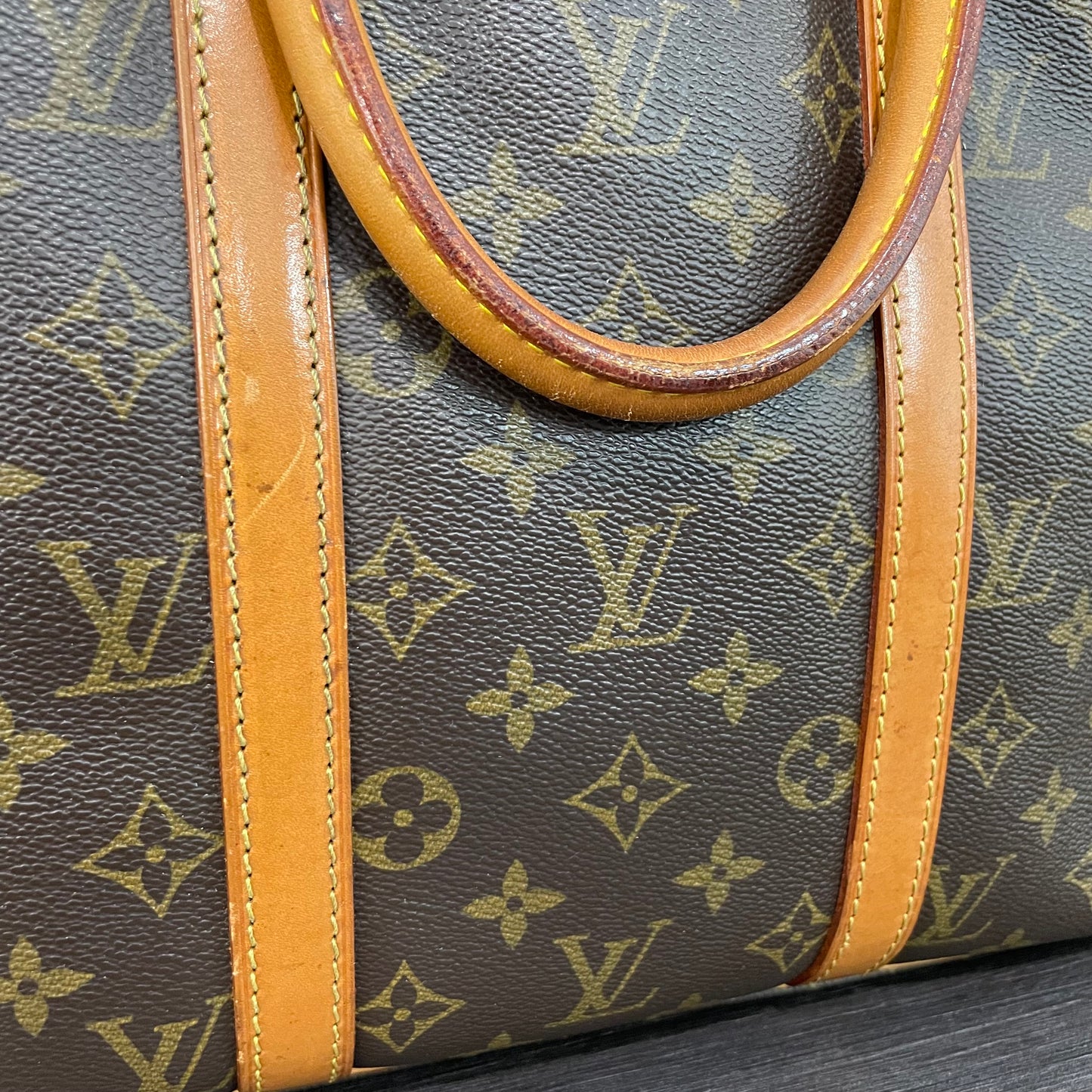 SOLD! Louis Vuitton Monogram Porte Documents Voyage Bag