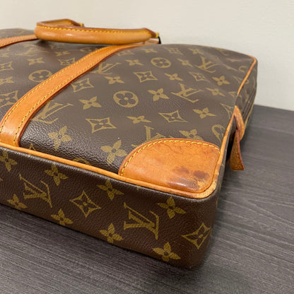 SOLD! Louis Vuitton Monogram Porte Documents Voyage Bag