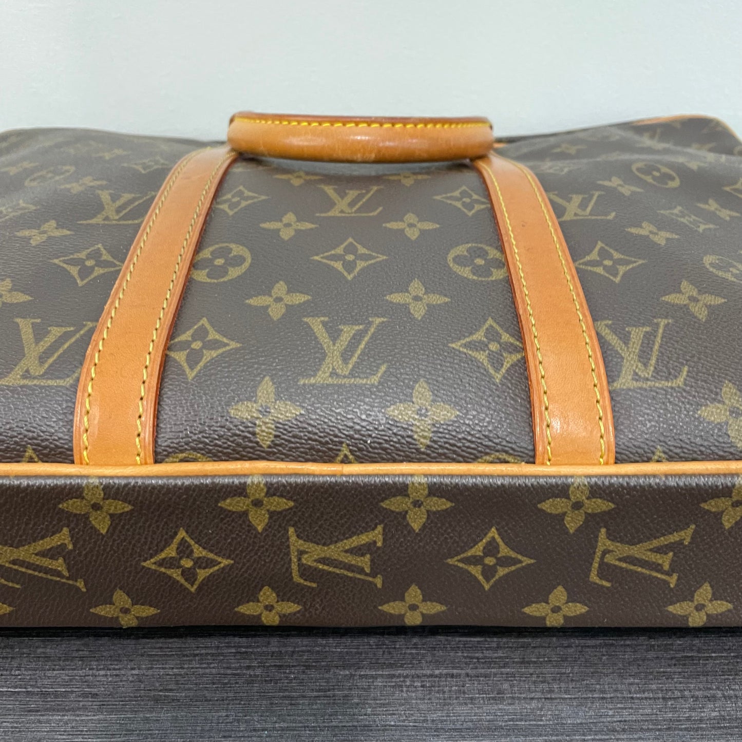 SOLD! Louis Vuitton Monogram Porte Documents Voyage Bag