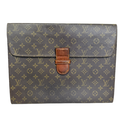 1015-17 LOUIS VUITTON Monogram Document Case