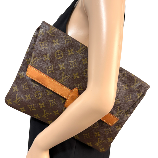 1015-18 LOUIS VUITTON Monogram Vintage Pochette Pliante