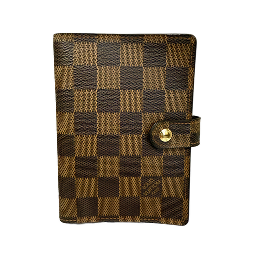 LOUIS VUITTON Damier Ebene Agenda PM