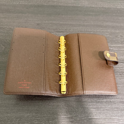 LOUIS VUITTON Damier Ebene Agenda PM