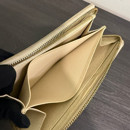 LOUIS VUITTON Damier Azur Zippy Wallet
