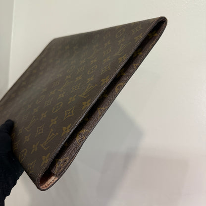1015-17 LOUIS VUITTON Monogram Document Case