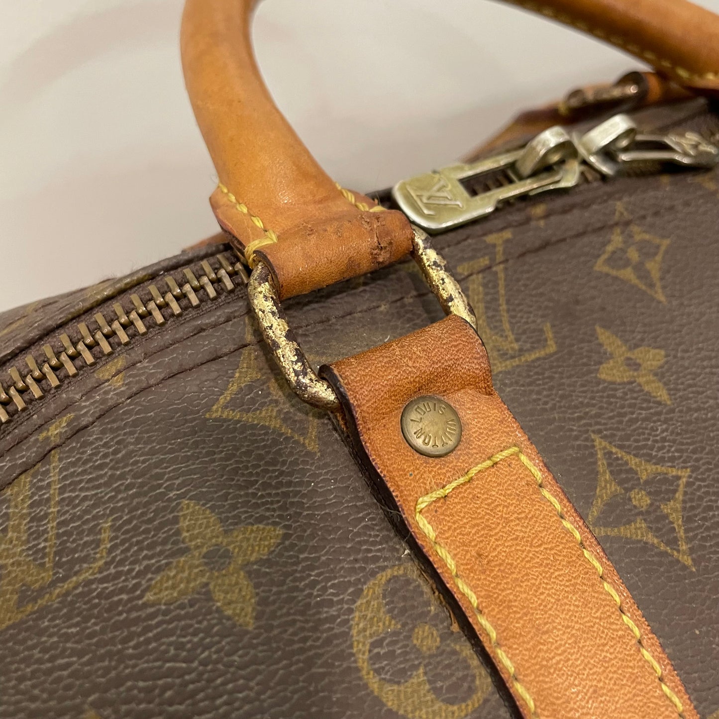 SOLD! Louis Vuitton Monogram Keepall 45