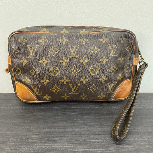 SOLD! Louis Vuitton Monogram Pochette Marly Dragon 26 Clutch