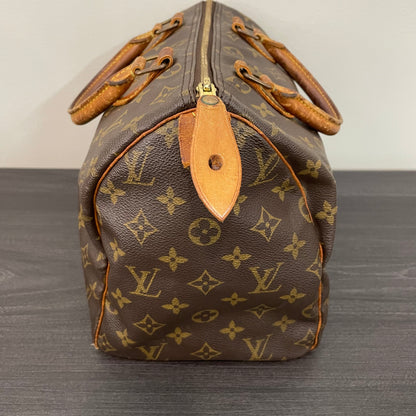 SOLD! Louis Vuitton Monogram Speedy 30